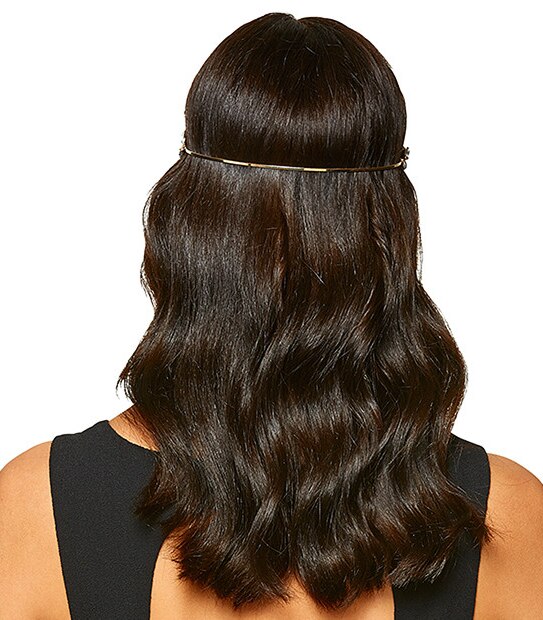 Diamante Grecian Headband - Gold
