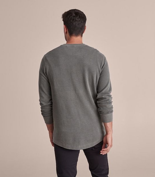 Waffle Crew Neck T-Shirt