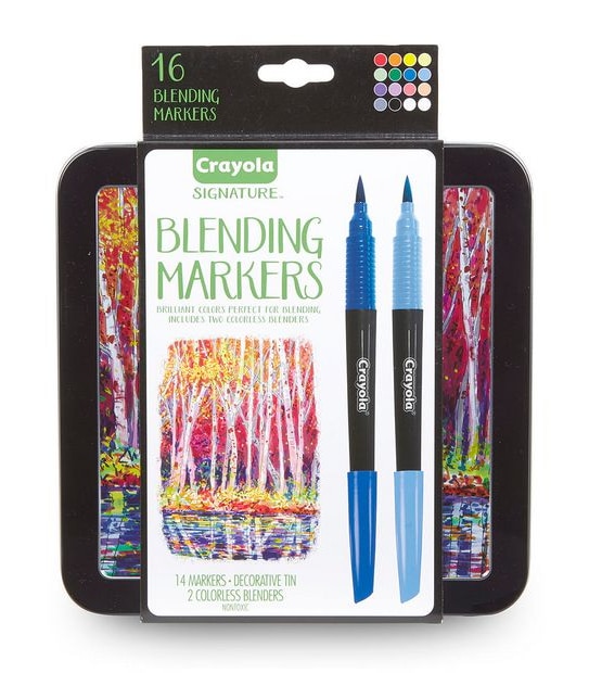 Crayola Signature 16 Pack Blending Markers
