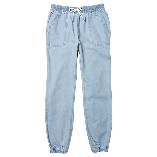 Chambray Jogger Pants