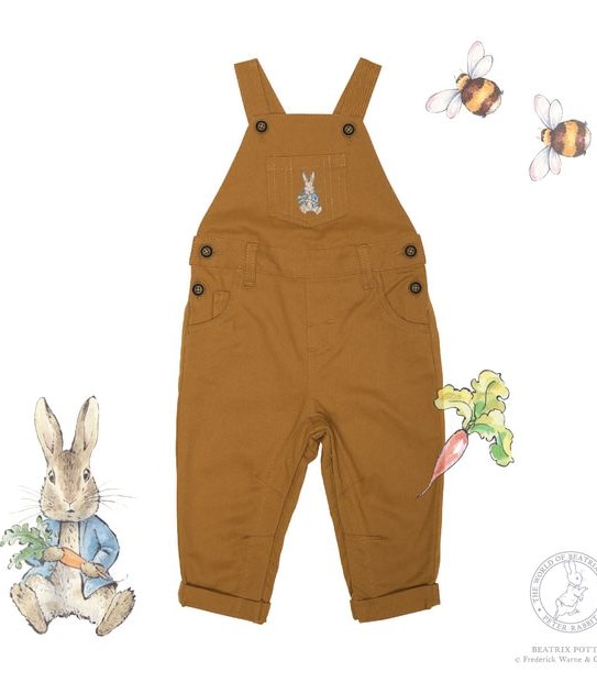 Peter Rabbit Baby Cord Overall