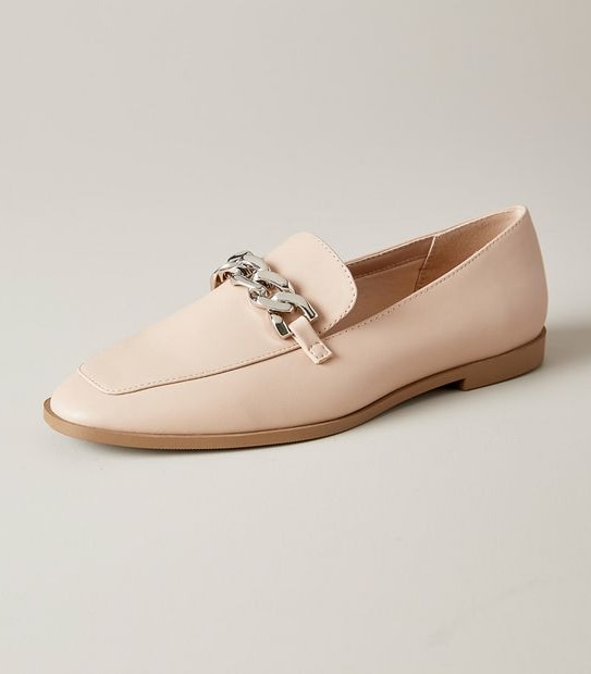 Womens Maeve Chain Loafer Flats