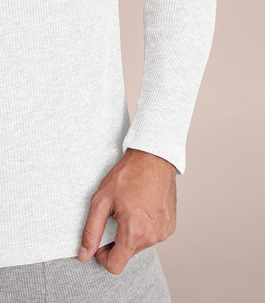 Maxx Thermal Waffle Long Sleeve Top