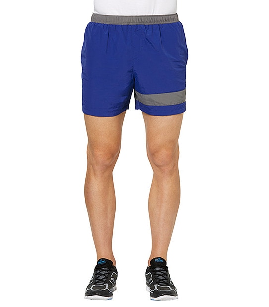 Men's Target Active Swim Shorts - Cobalt Stripe