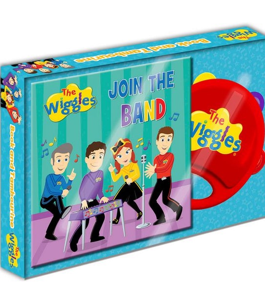 The Wiggles Book And Tambourine