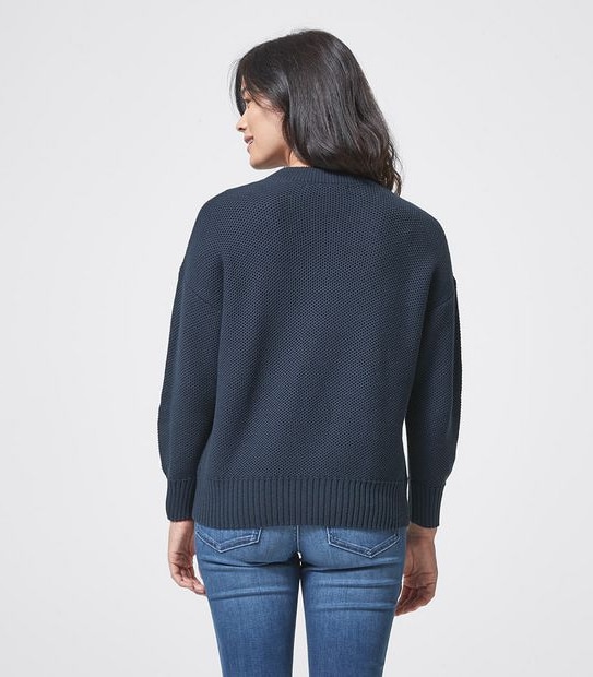Honeycomb Crew Neck Jumper