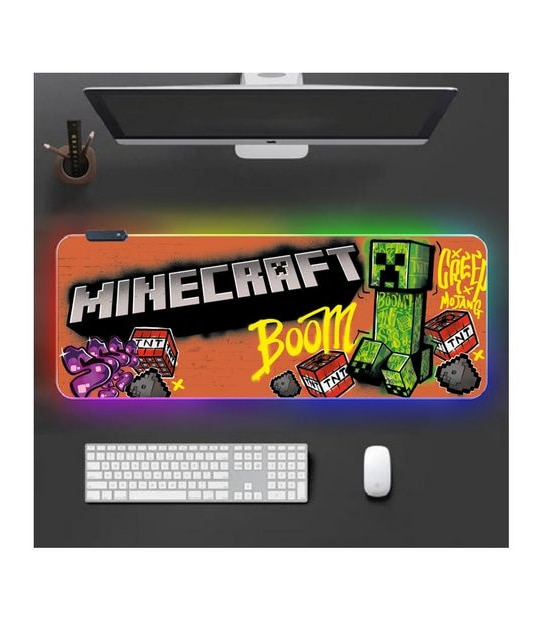Minecraft Light Up Gaming Mouse Pad Design #3