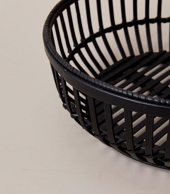 Hugo Rattan Shallow Basket