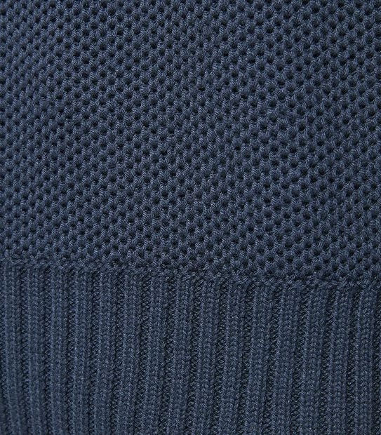 Honeycomb Crew Neck Jumper