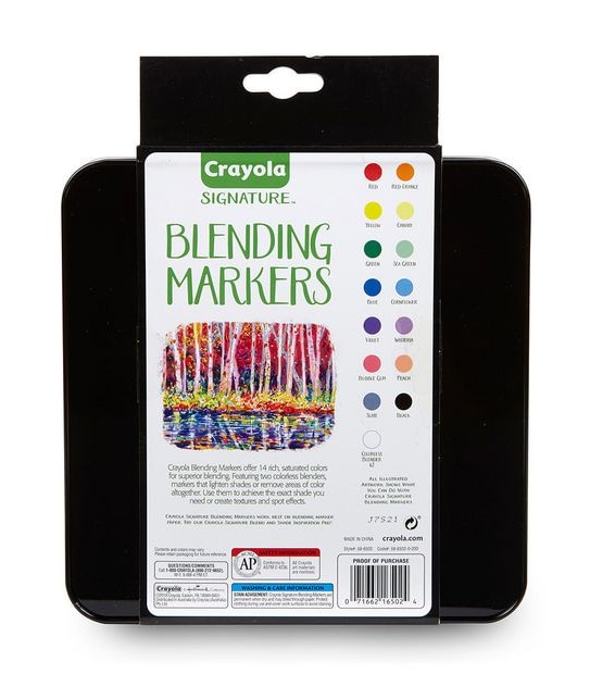 Crayola Signature 16 Pack Blending Markers