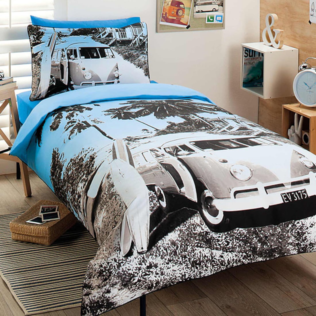 Surf Shack Quilt Cover Set Target Australia