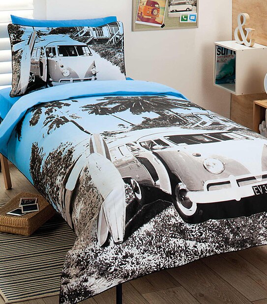 Surf Shack Quilt Cover Set