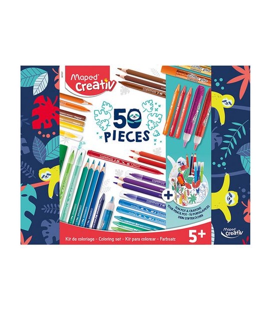 Maped Creativ Colouring Set 50 Pieces
