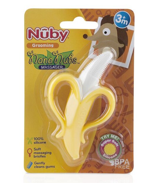 Nuby NanaNubs Banana Massaging Toothbrush
