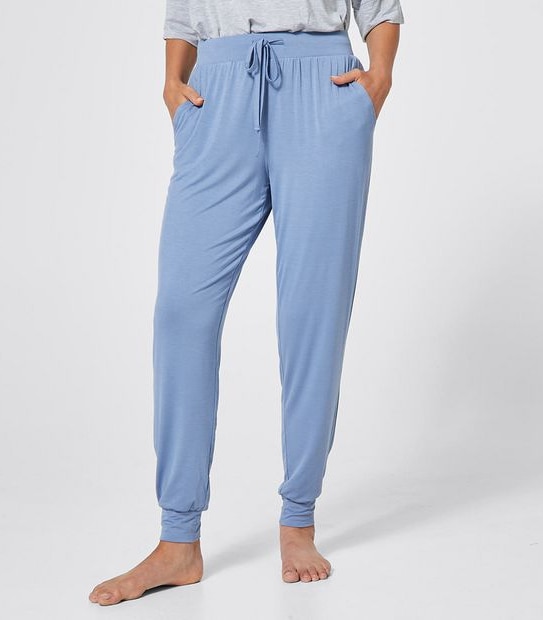 Full Length Bamboo Cuffed Sleep Pants