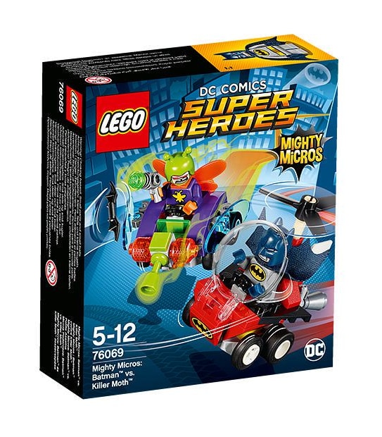 LEGO&reg; DC Comics Super Heroes Mighty Micros: Batman&trade; vs. Killer Moth&trade;  76069 