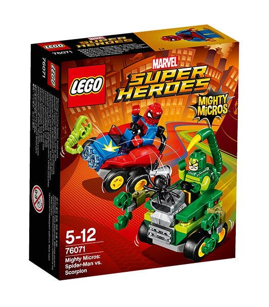 LEGO&reg; Marvel Super Heroes Mighty Micros: Spider-Man vs. Scorpion 76071 