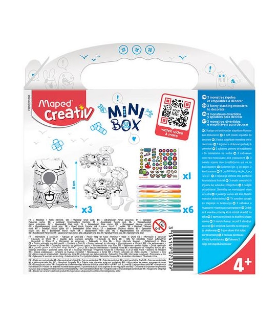 Maped Creativ Mini Box Monsters