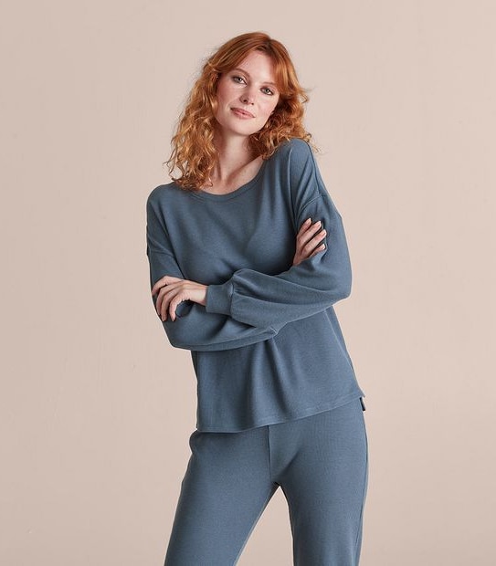 Waffle Sleep Long Sleeve T-Shirt