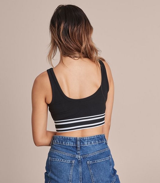 Lily Loves Scoop Neck Crop Top