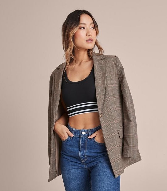 Lily Loves Scoop Neck Crop Top