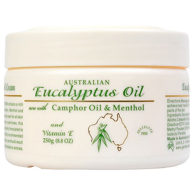 Australian Eucalyptus Oil Cream 250gm Target Australia