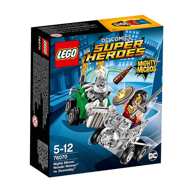 LEGO® DC Comics Super Heroes Mighty Micros: Wonder Woman™ vs. Doomsday™ 76070 LEGO® DC Comics Super Heroes Mighty Micros: Wonder Woman™ vs. Doomsday™ 76070