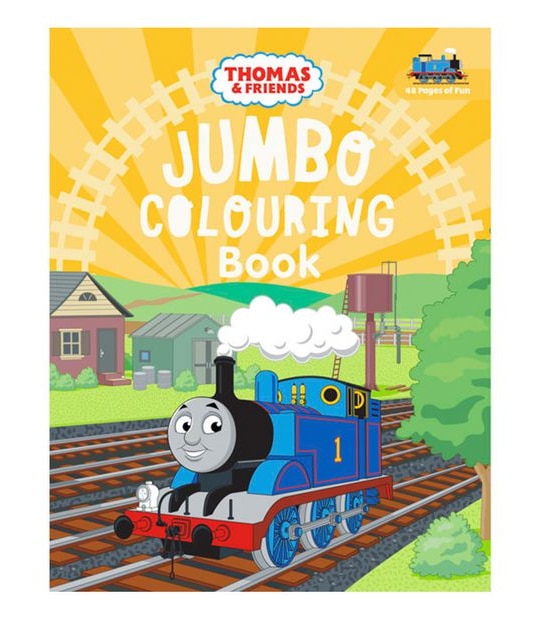 Thomas & Friends Jumbo Colouring Book