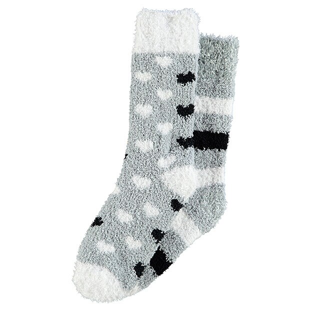 2 Pack Marshmallow Stay At Home Socks 2 Pack Marshmallow Stay At Home Socks