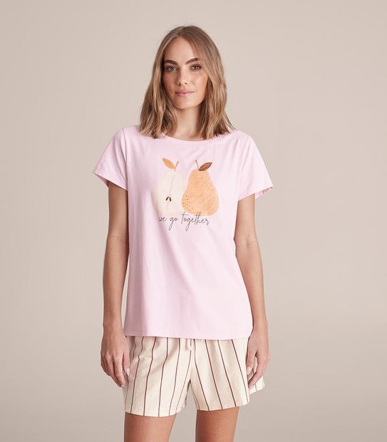 T-Shirt and Shorts Pyjama Set