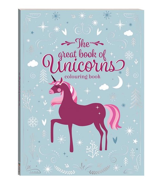 The Great Book Of Unicorns Colouring Book