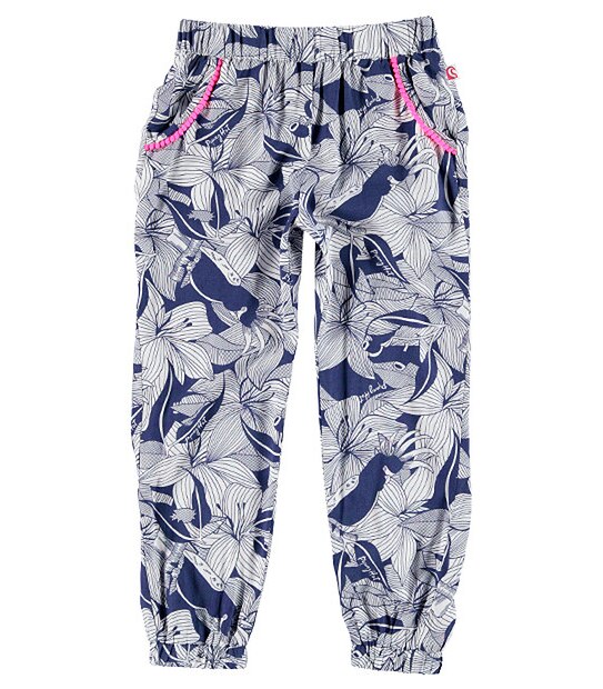 Piping Hot Drop Crotch Print Cuffed Pants 1 of 3