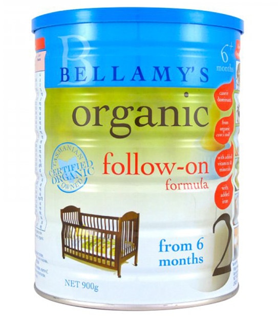 Bellamy's Organic Step 2 Follow Up Formula 900g