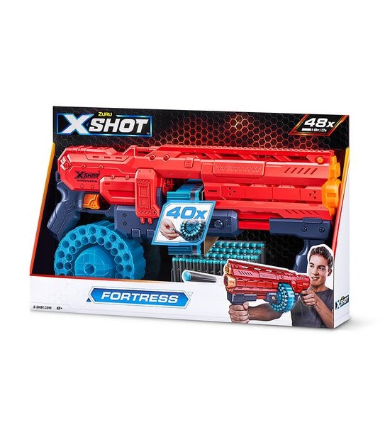 X-Shot Excel Fortress Blaster (48 Darts) by ZURU