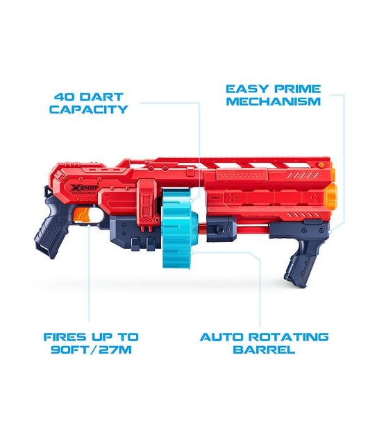 X-Shot Excel Fortress Blaster (48 Darts) by ZURU