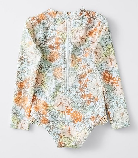 Foral One Piece Swimsuit