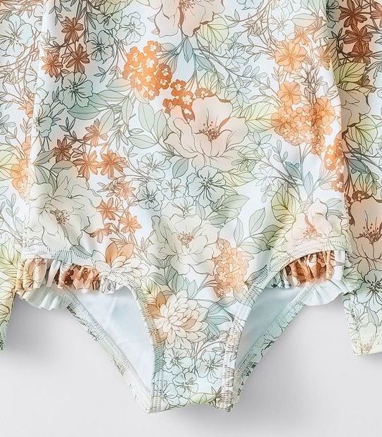 Foral One Piece Swimsuit