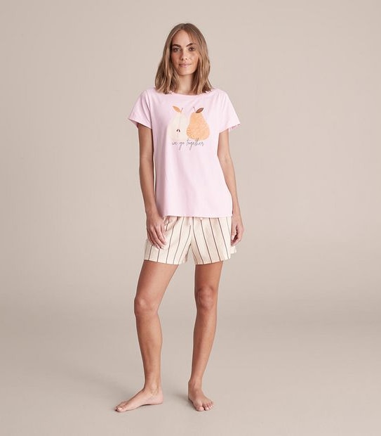 T-Shirt and Shorts Pyjama Set