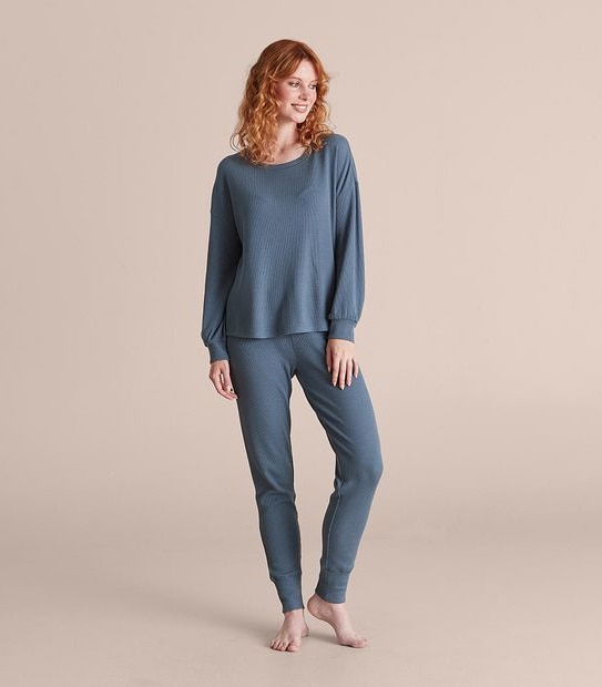 Waffle Sleep Long Sleeve T-Shirt