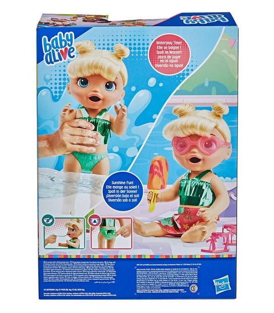 Baby Alive Sunshine Snacks Blonde Hair