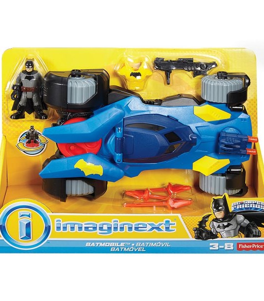 Imaginext DC Super Friends Transforming Batmobile