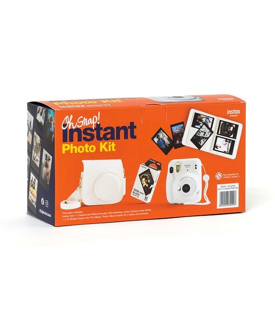 Fujifilm Oh Snap! Instant Mini 11 - Instant  Photo Kit White