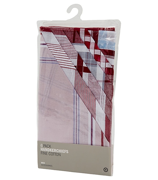 Men's Assorted Handkerchiefs - Pack of 6