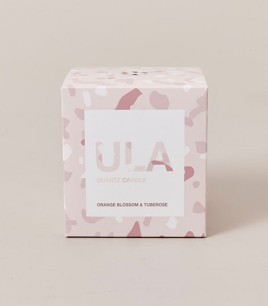 Ula Quartz Candle - Orange Blossom & Tuberose