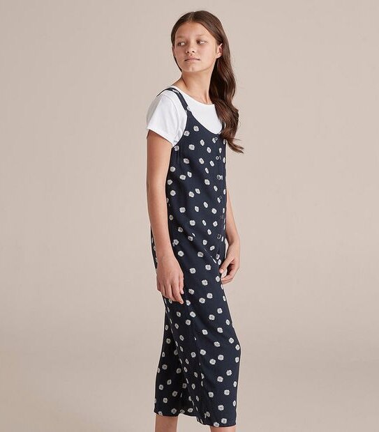 2 Piece Linen Blend Jumpsuit Set