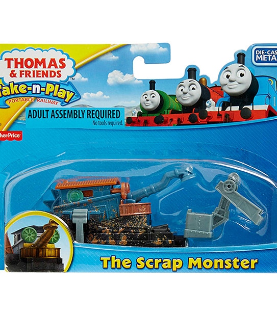 Thomas & Friends Take-N-Play Large Vehicle The Scrap Monster