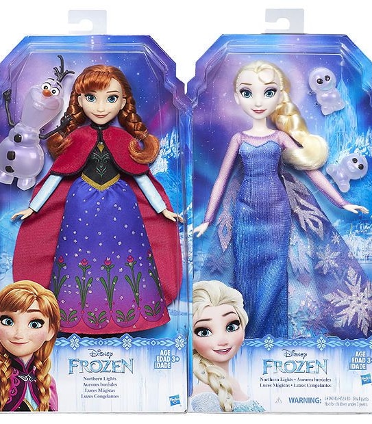 Disney Frozen Northern Lights Doll Assorted