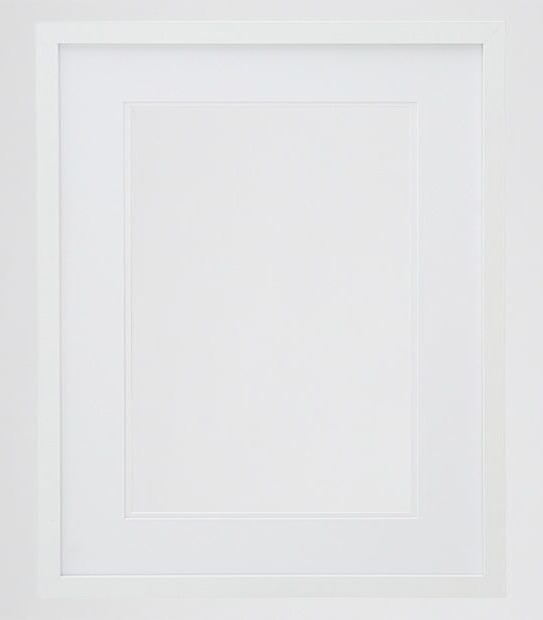 Fraser Document Frame - White