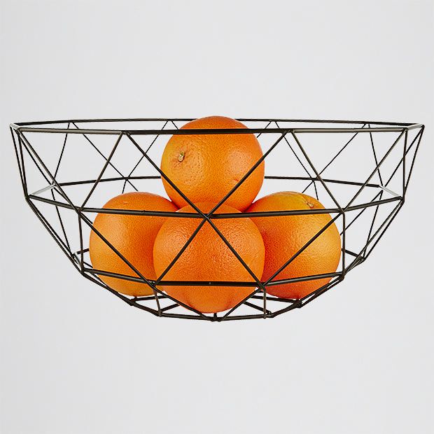 Wire Basket Black Target Australia