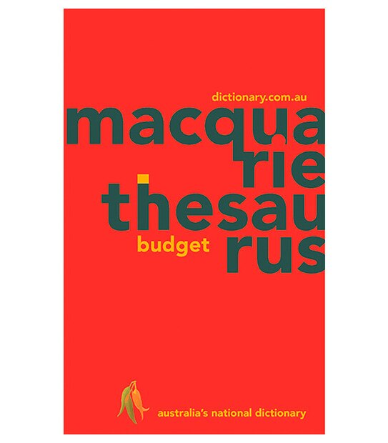 Macquarie Budget Thesaurus